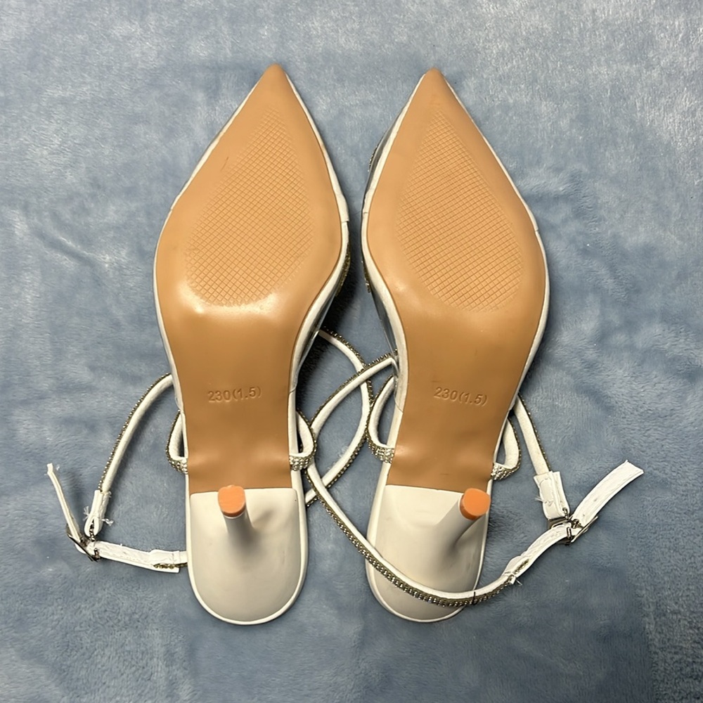 Silver Women's Formal Heels - Picture 9 of 9